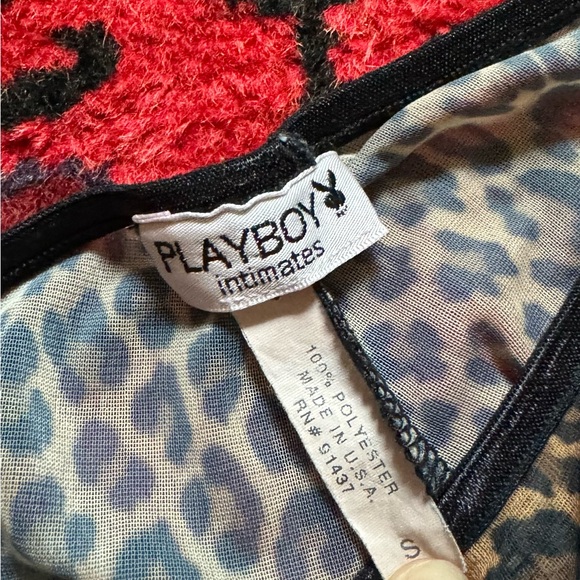 Vintage playboy sheer cheetah pants - Picture 4 of 6